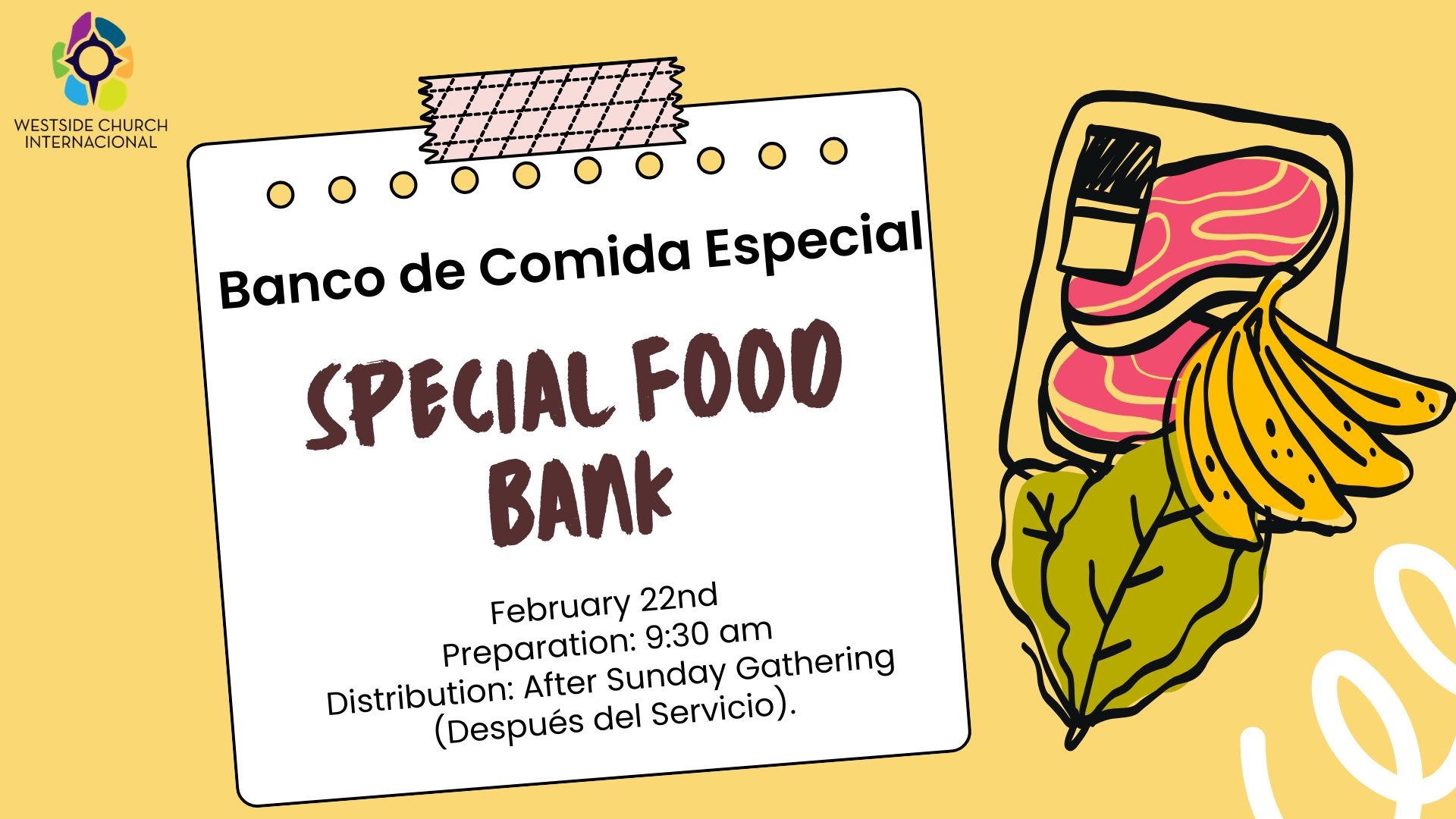 Banco de Comida Especial