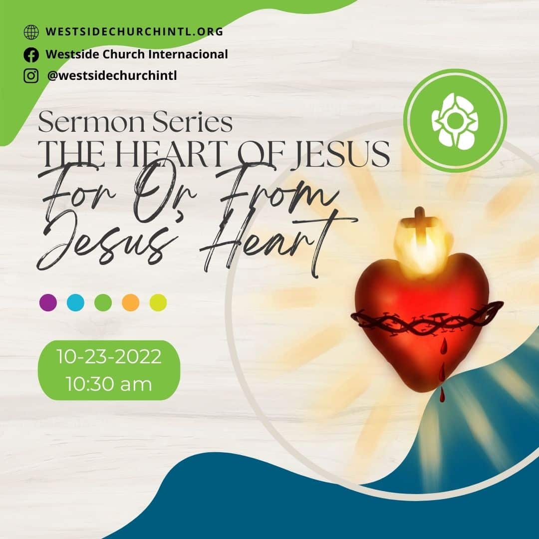 For or from Jesus’ Heart