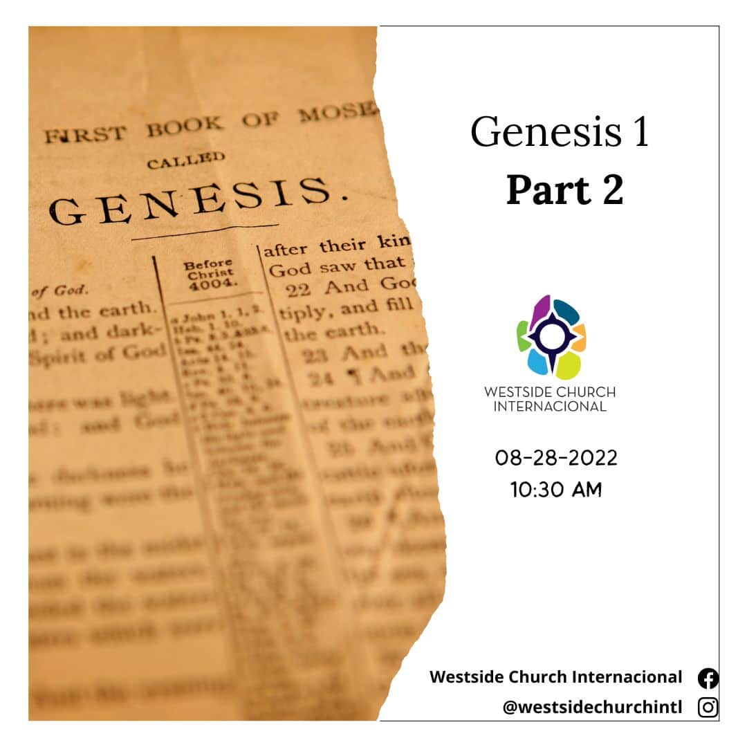 Genesis 1 – Part 2